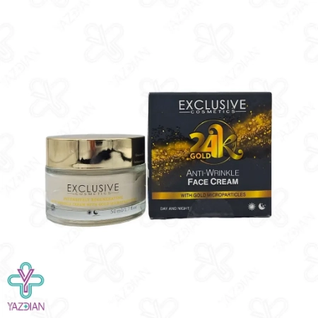 کرم ضد چروک حاوی ذرات طلا اکسکلوسیو