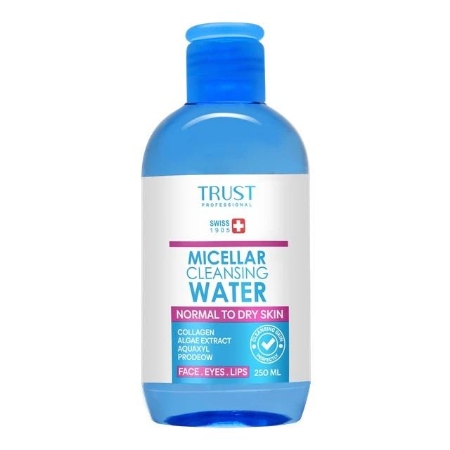 تصویر  محلول پاک کننده آرایش میسلار واتر پوست خشک تراست - 250 میلی لیتر