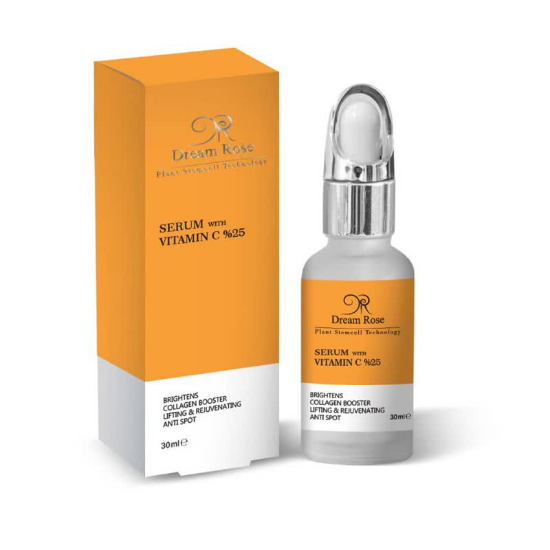تصویر  سرم جوان کننده ویتامین ث 25 درصد دریم رز - 30 میلی لیتر