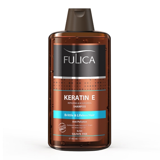 تصویر  شامپو ترمیم کننده فولیکا حاوی کراتین ایی - 400 میلی لیتر 