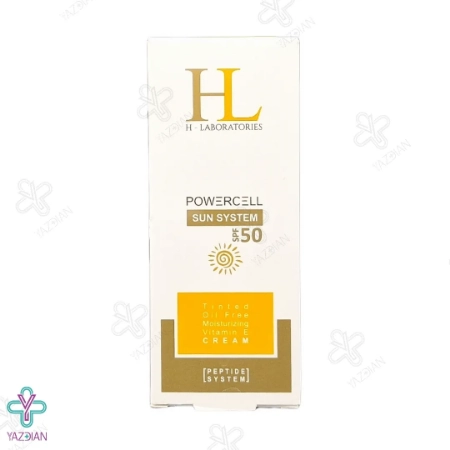 ویرایش جزئیات محصول - کرم ضد آفتاب SPF50 اچ ال مناسب انواع پوست - رنگی