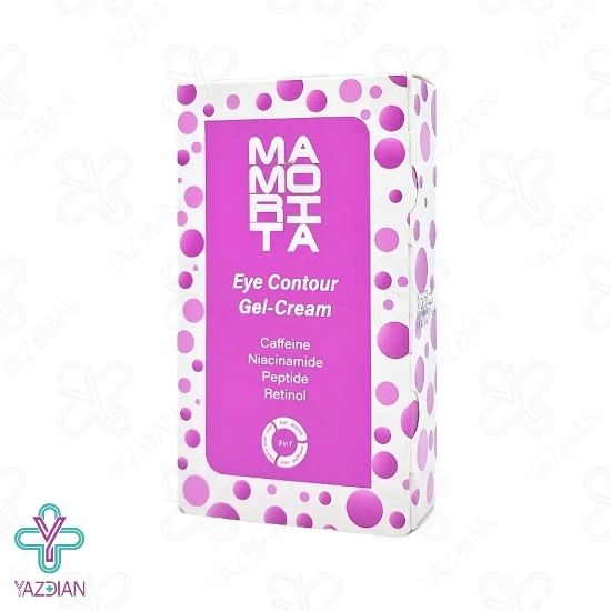 کرم ژل دور چشم ضد چروک و ضد پف ماموریتا - 25 میلی لیتر