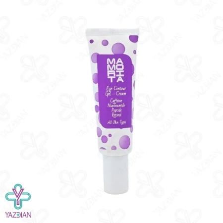 کرم ژل دور چشم ضد چروک و ضد پف ماموریتا - 25 میلی لیتر
