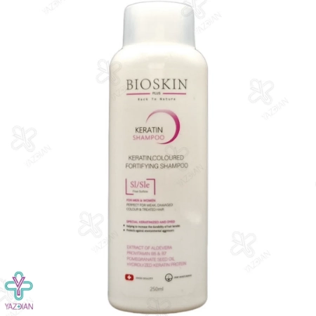 شامپو فاقد سولفات مناسب موهای رنگ شده و کراتینه بایو اسکین