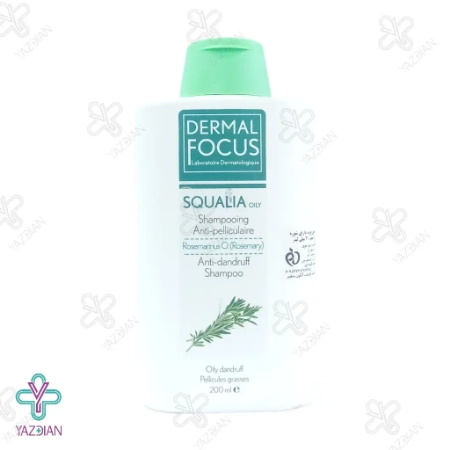 شامپو ضد شوره اسکوالیا درمال فوکوس مناسب موهای چرب - 200 میلی لیتر