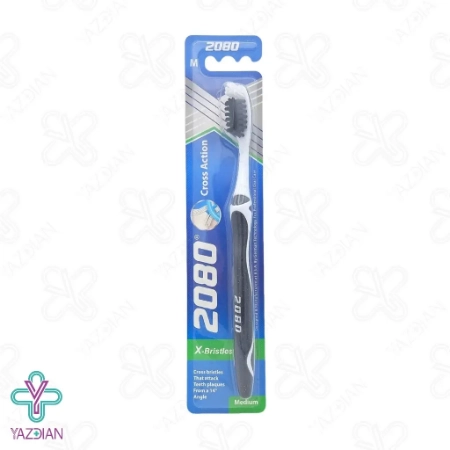 مسواک کراس اکشن 2080 - برس متوسط 