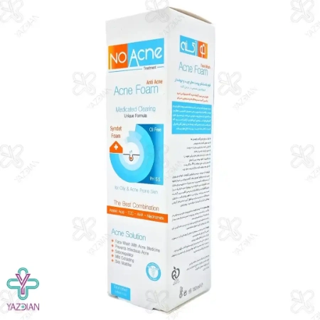 فوم شستشوی صورت پوست چرب و جوشدار نو آکنه - 150 میلی لیتر