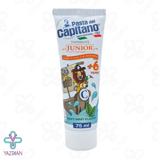 خمیر دندان نوجوانان بالا 6 سال جونیور پاستا دل کاپیتانو - 75 میلی لیتر