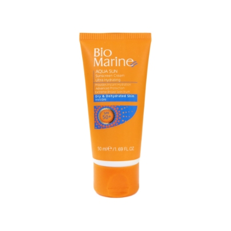 کرم ضد آفتاب SPF50 بایومارین پوست خشک - بی رنگ
