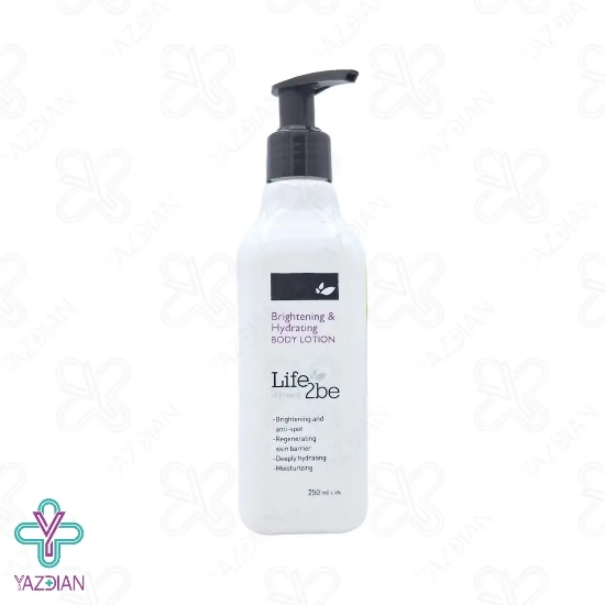 لوسیون آبرسان و روشن کننده بدن لایف توبی - 250 میلی لیتر