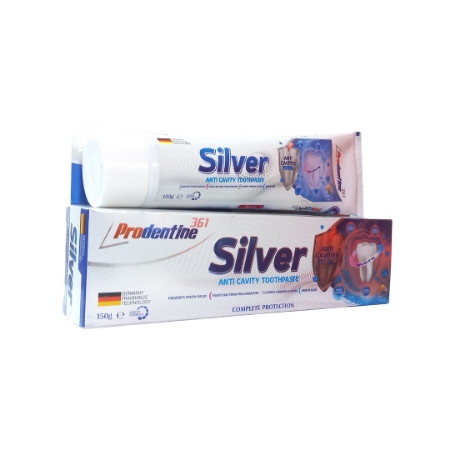 خمیر دندان کامل سیلور ضد پوسیدگی پرودنتین - 150 گرم