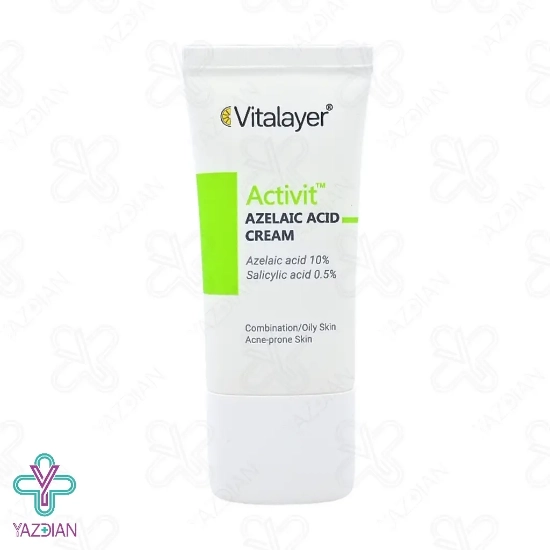 کرم آزلائیک اسید 10% اکتی ویت ویتالایر - 30 میلی لیتر 