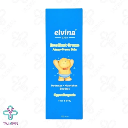 کرم مرطوب کننده صورت و بدن کودک امولیانت آتوپیک الوینا - 100 میلی لیتر
