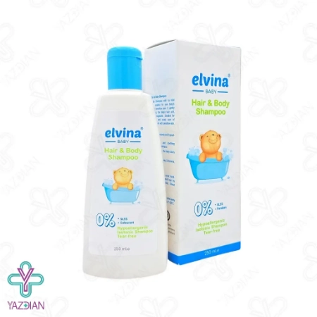 شامپو سر و بدن کودک الوینا - 250 میلی لیتر