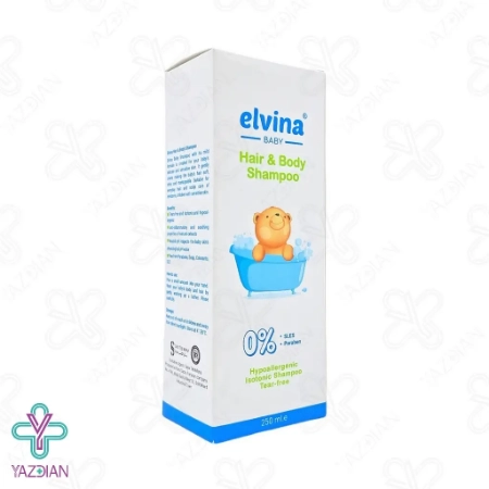 شامپو سر و بدن کودک الوینا - 250 میلی لیتر