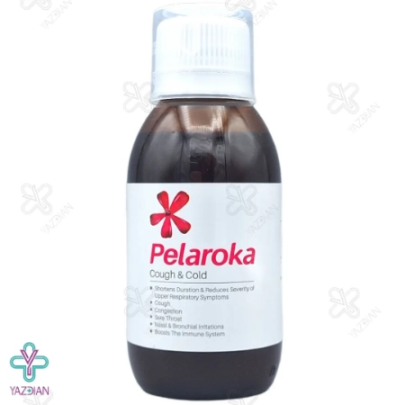 شربت ضد سرفه و سرما خوردگی بزرگسال پلاروکا فاران شیمی - 120 میلی لیتر 