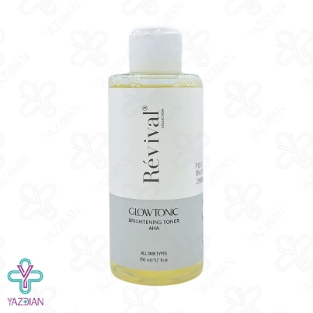 محلول پاک کننده آرایش و روشن کننده AHA رویوال - 150 میلی لیتر	