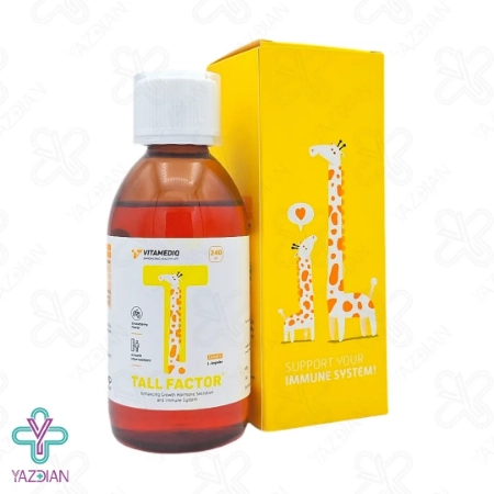 شربت تقویت سیستم ایمنی تالفکتور ویتامدیک - 240 میلی لیتر