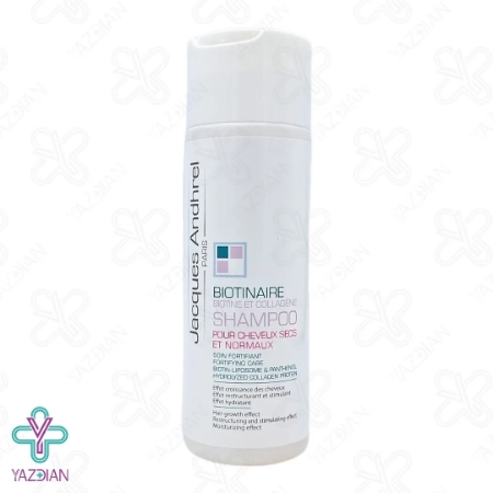 شامپو تقویت کننده موهای خشک ژاک آندرل - 200 میلی لیتر