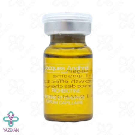 سرم تقویت کننده مو بیوتین و دی پپتید ژاک آندرل - 10 عددی