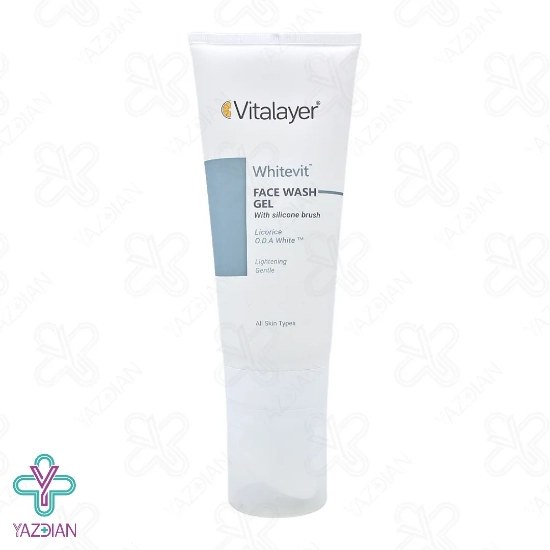 ژل شستشوی صورت روشن کننده وایت ویت ویتالیر - 200 میلی لیتر
