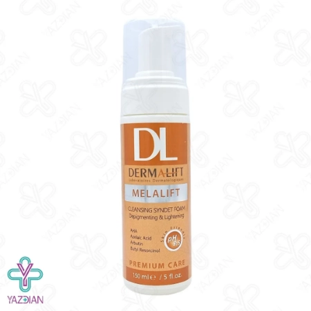 فوم شستشوی صورت روشن کننده و ضدلک ملالیفت درمالیفت - 150 میلی لیتر	