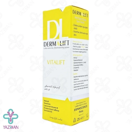 کرم دور چشم ضد تیرگی ویتالیفت درمالیفت - 25 میلی لیتر