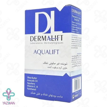 پن شفاف کرم دار آکوالیفت درمالیفت پوست های خشک و خیلی خشک - 100 گرم