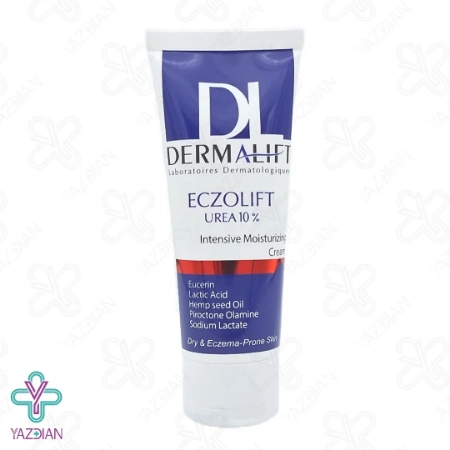 کرم مرطوب کننده و نرم کننده حاوی اوسرین و اوره %10 اگزولیفت درمالیفت - 75 میلی لیتر