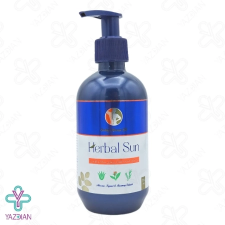 ژل گیاهی تسکین دهنده و خنک کننده هربال سان - 250 گرم