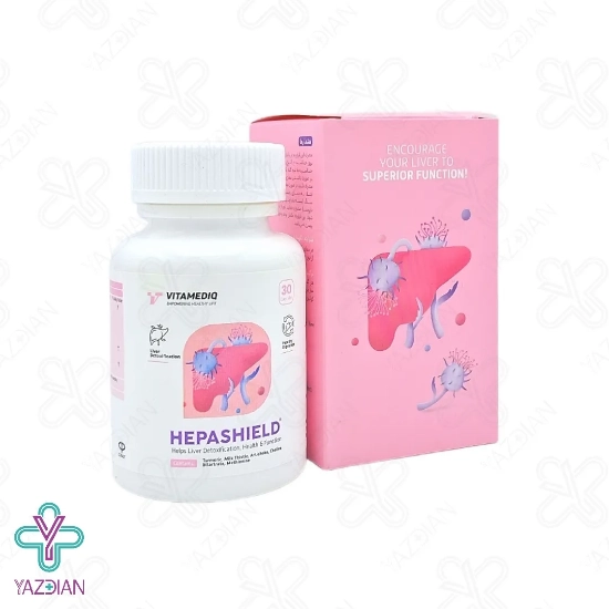 کپسول کبد هپاشیلد ویتامدیک - 30 عددی	
