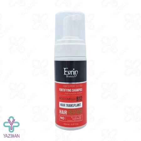 شامپو فوم بعد از کاشت مناسب کف سر حساس اورین - 150 میلی لیتر