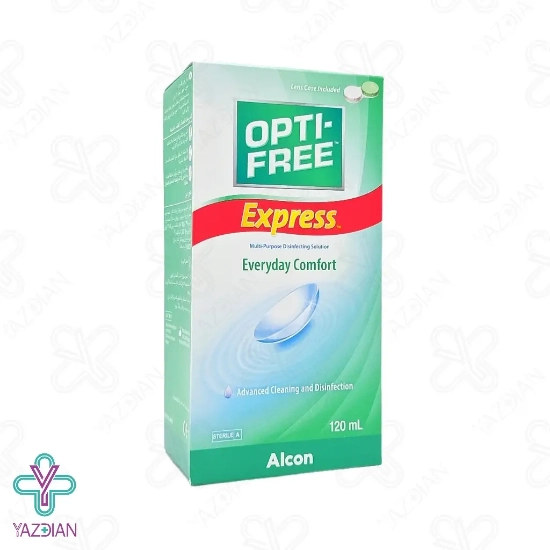 محلول شستشو لنز اوپتی فری - 120 میلی لیتر