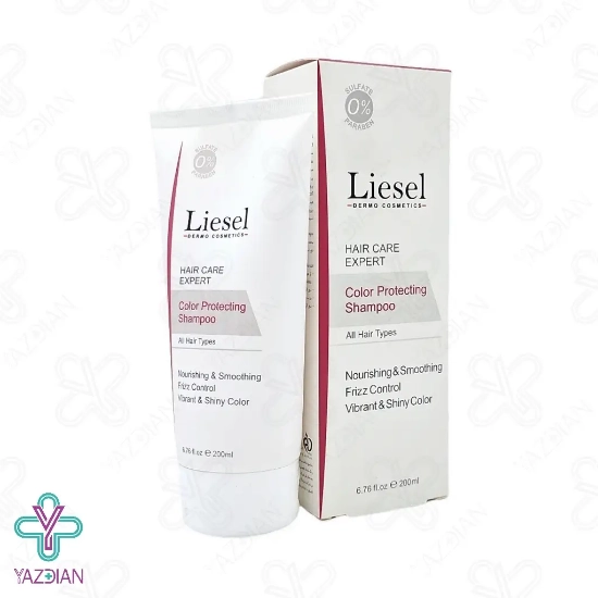 شامپو بدون سولفات و تثبیت کننده رنگ مو لایسل - 200 میلی لیتر