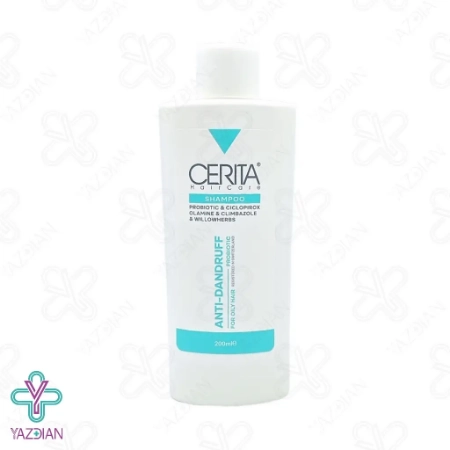 شامپو ضد شوره موهای چرب سریتا - 200 میلی لیتر
