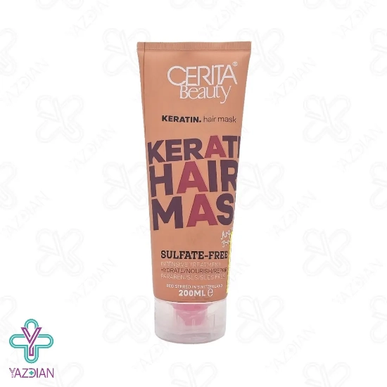 ماسک مو مناسب موهای کراتینه سریتا (با آبکشی) - 200 میلی لیتر	
