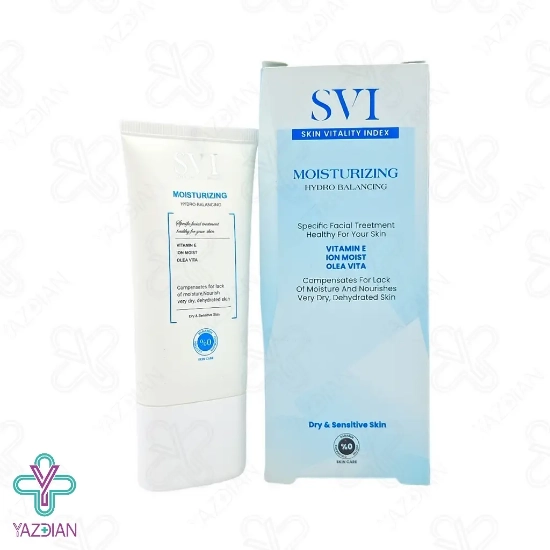 کرم مرطوب کننده پوست خشک و معمولی اس وی آی - 50 میلی لیتر