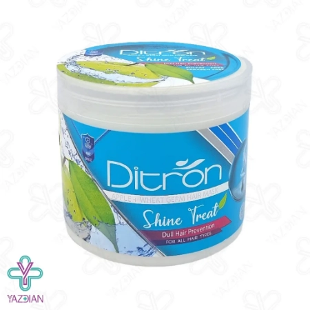 ماسک موی سیب دیترون تغذیه کننده و نرم کننده انواع مو ( با آبکشی ) - 400 میلی لیتر	