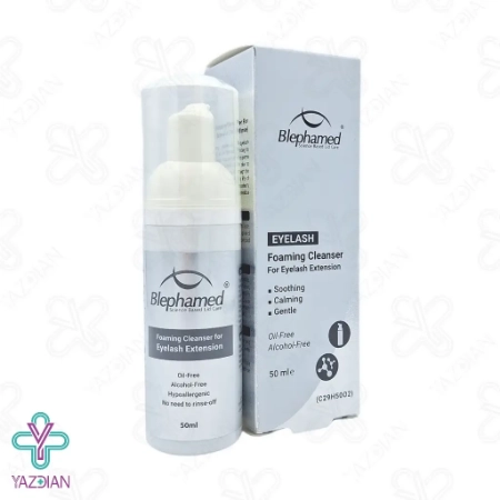 فوم پاک کننده آرایش چشم مناسب مژه اکستنشن بلفامد - 50 میلی لیتر	