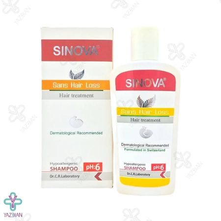 شامپو تقویت کننده و ضد ریزش سینوا - 200 میلی لیتر