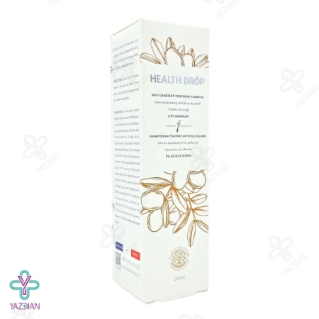  شامپو ضد شوره موهای خشک هلث دراپ - 250 میلی لیتر