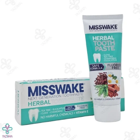 خمیر دندان گیاهی بدون فلوراید میسویک - 75 میلی لیتر	