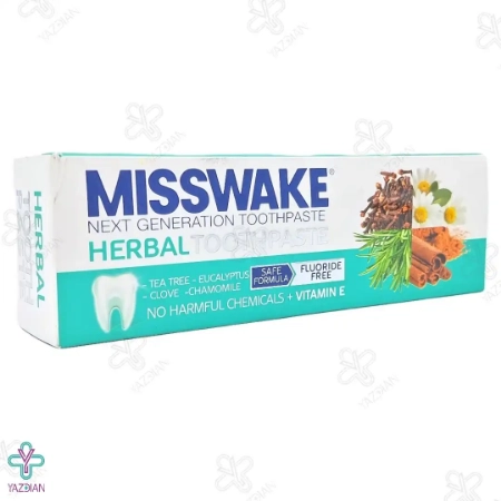 خمیر دندان گیاهی بدون فلوراید میسویک - 75 میلی لیتر	