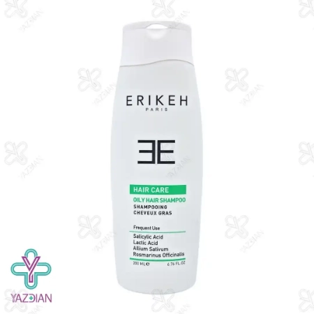 شامپو روزانه موهای چرب اریکه - 200 میلی لیتر	