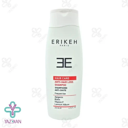شامپو تقویت کننده ضد ریزش و حجم دهنده اریکه - 200 میلی لیتر	