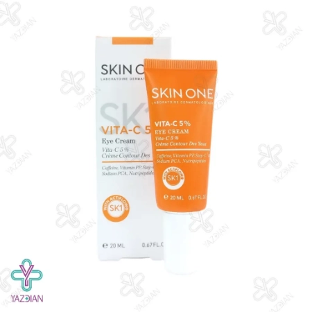 کرم دور چشم ویتامین ث 5 درصد اسکین وان - 20 میلی لیتر	