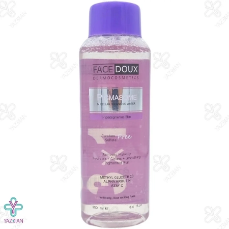 محلول پاک کننده آرایش و ضد لک پیگمازوم فیس دوکس - 250 میلی لیتر