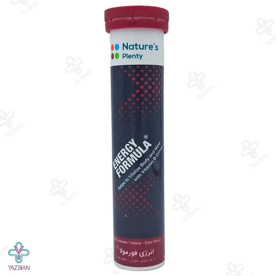 قرص جوشان انرژی فورمولا با طعم کولا نیچرز پلنتی - 20 عددی