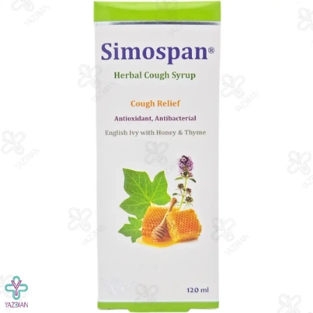 شربت ضد سرفه سیموسپان سیمرغ دارو - 120 میلی لیتر	
