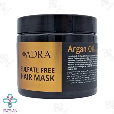 ماسک مو آدرا حاوی روغن آرگان ( با آبکشی ) - 400 میلی لیتر